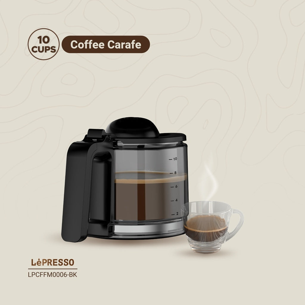 Side Profile of LePresso Coffee Machine with 400ml Travel Mug