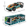 REMOTE CONTROL TOY CAR, HIGH SPEED WITH LIGHTS, SPRAY RACING, MUSIC, SMOKING NO.333-SC21142