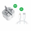 CHARGER FOR IPHONE AND IPAD 20W ADAPTER + C TO LIGHTNING CABLE 2M - APPLE