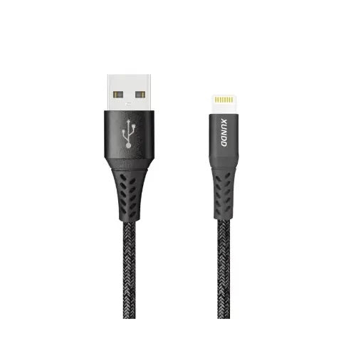 USB TO LIGHTNING NYLON CABLE FOR IPHONE 1M-XUNDD