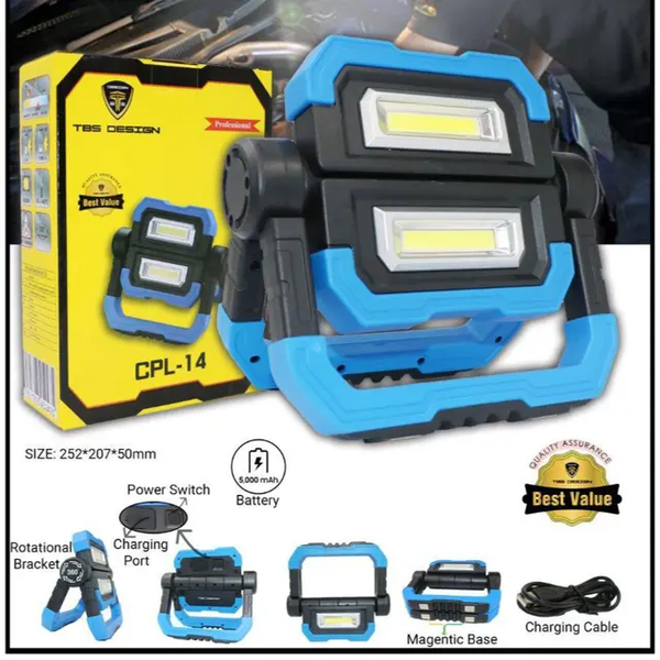 WORK LIGHT WITH POWER BANK (CAMPING LIGHT) - TOBY'S CPL-14