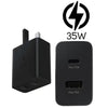 SAMSUNG CHARGING ADAPTER 35W BLACK