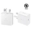 SAMSUNG CHARGING ADAPTER 45W USB-C WHITE