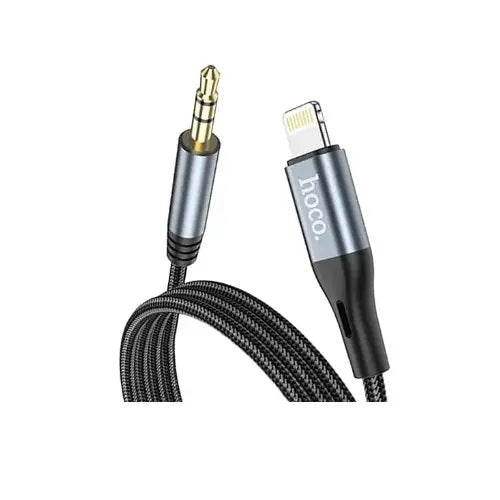 كابل AUX لجهاز iPhone بطول 1 متر HOCO DUP03