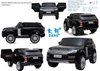 RANGER ROVER RIDE-ON CAR SP-BLACK (MODEL: 500018632)