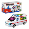 AMBULANCE WITH SIREN LIGHTS & SOUND NO.89-2689B