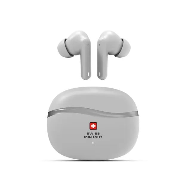 WIRELESS EARBUDS - SWISS MILITARY VICTOR 4 WHITE