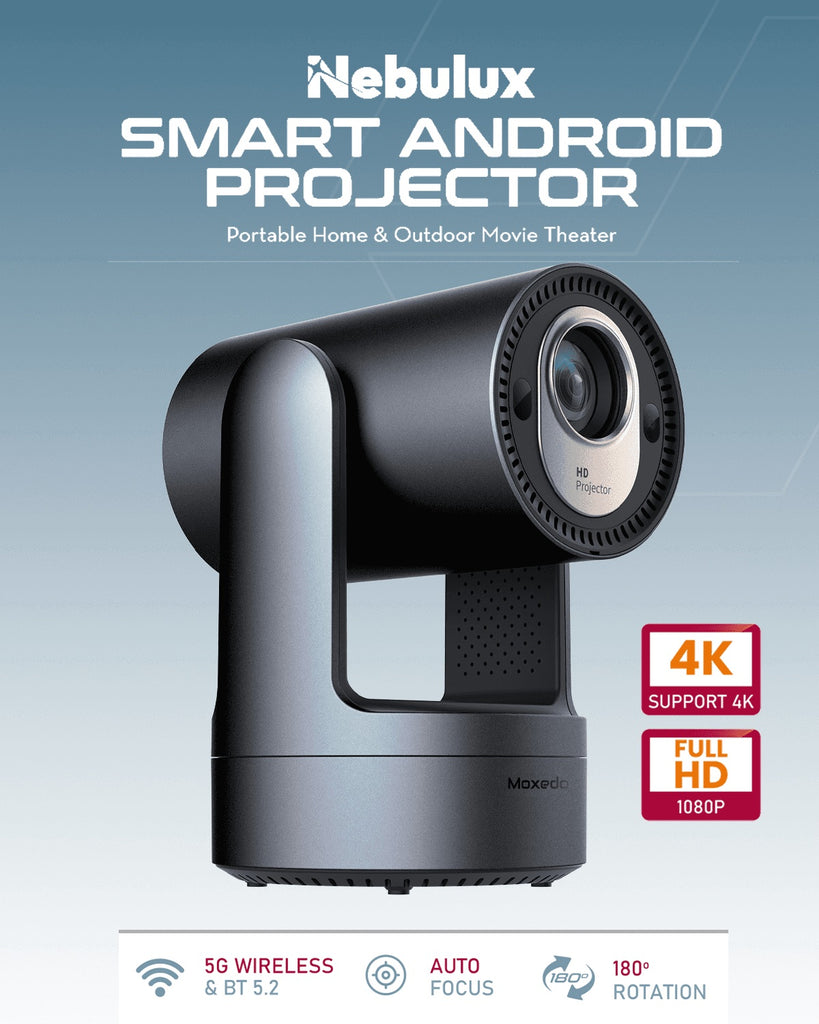 Moxedo Nebulux Smart Android Projector