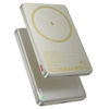 WIRELESS POWER BANK SLIM 5000MAH TITANIUM GOLD - HOCO Q26