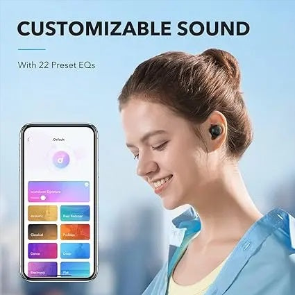 سماعات أذن لاسلكية بتقنية البلوتوث SoundCORE من ANKER A20I