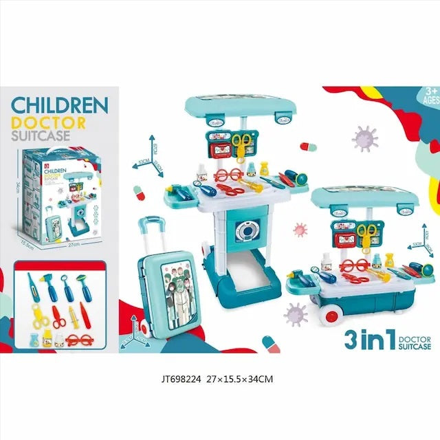 حقيبة طبيب للأطفال، مجموعة طبية - رقم 009-011