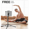 TRIPOD FLOOR STAND FOR MOBILE PHONES AND TABLETS (4.7-13 INCHES)