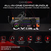 GAMEON 4 IN1 GAMING COMBO KEYBOARD, HEADSET, MOUSE, MOUSEPAD - GO-VIPER-X