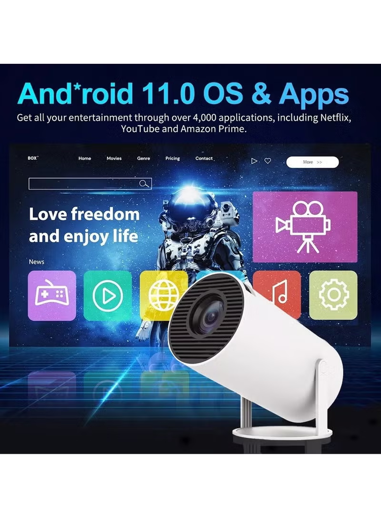 جهاز عرض أندرويد مع لوحتي ألعاب بدقة 4K HDR - Smartbarry HT5Plus