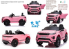 RANGER ROVER EVOQUE SPORT LIGHT PINK RIDE-ON CAR (MODEL: 500011330)