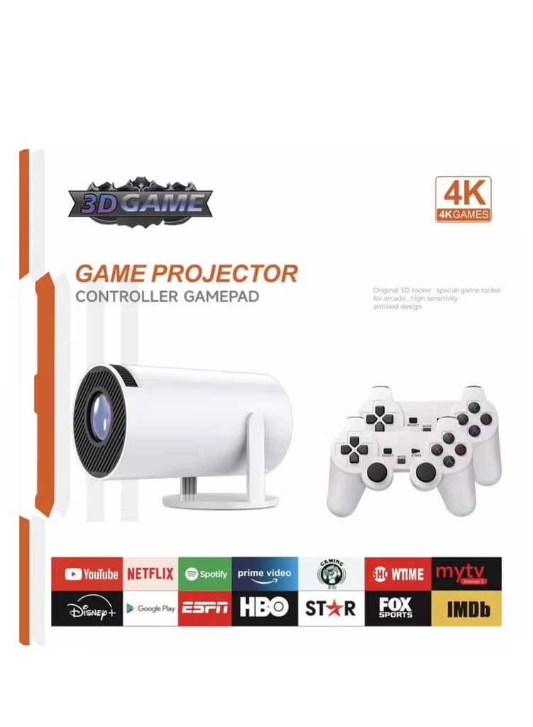 جهاز عرض أندرويد مع لوحتي ألعاب بدقة 4K HDR - Smartbarry HT5Plus