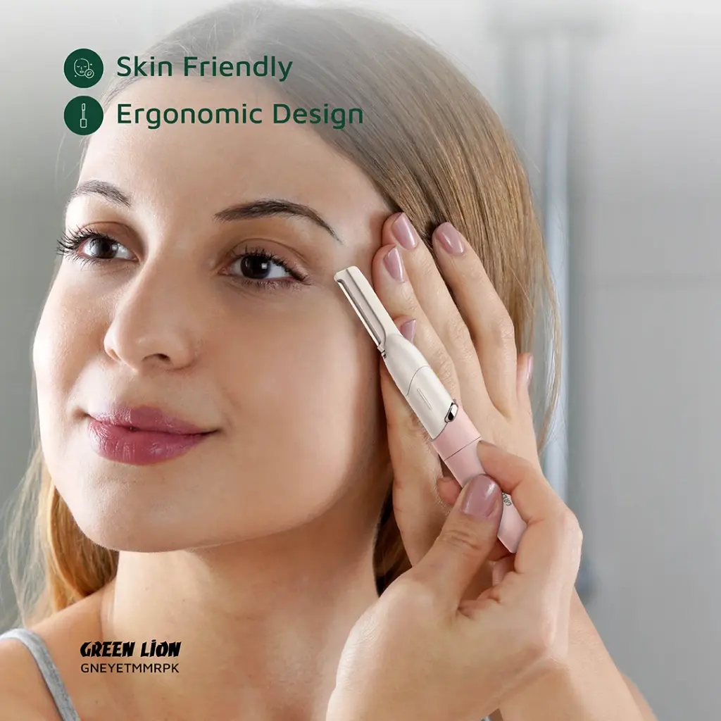 Eyebrow Hair Trimmer - Green Lion 3434