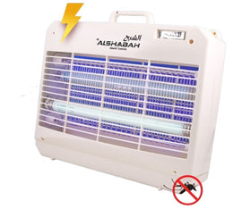 Alshabah insect killer placed in a modern office covering a 20 square meter area.

صاعق الحشرات الشبح موضوع في مكتب حديث يغطي مساحة 20 متر مربع