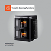 Double Stack Air Fryer with 12 Presets - Porodo 8499