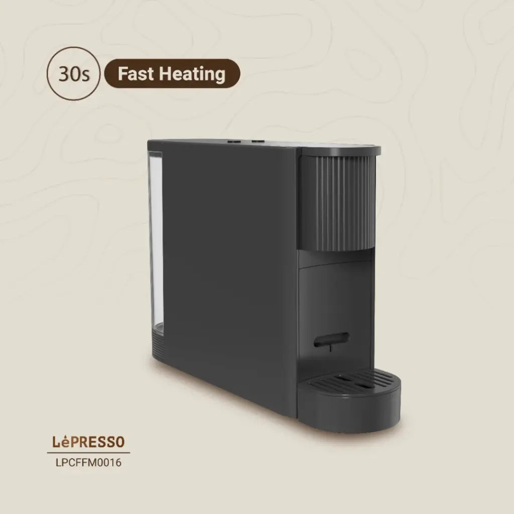 Lepresso Automatic Capsule Coffee Maker - Black