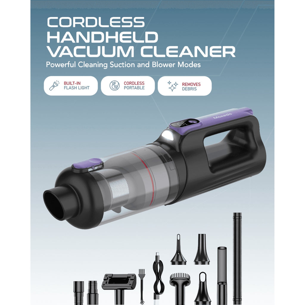 Cordless Handheld Vacuum Cleaner 100W - Moxedo 4389